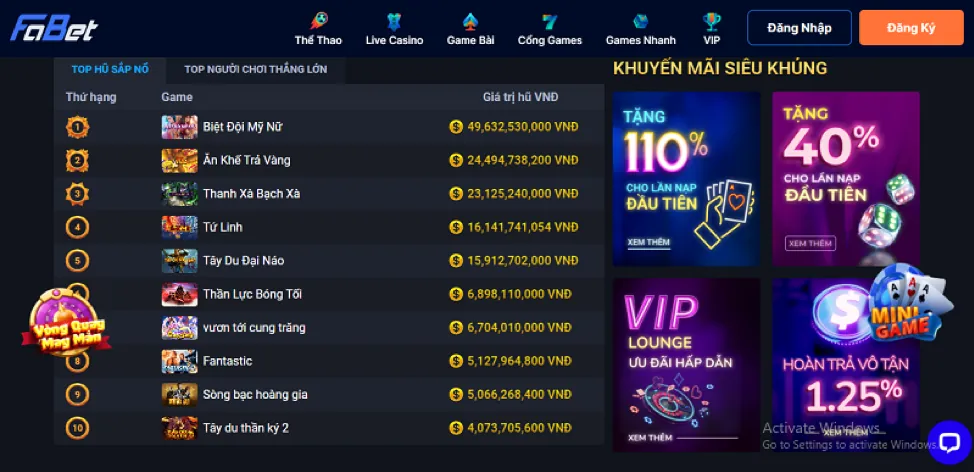 Khuyến Mãi Mới Nhất 888bet Nổ Hũ